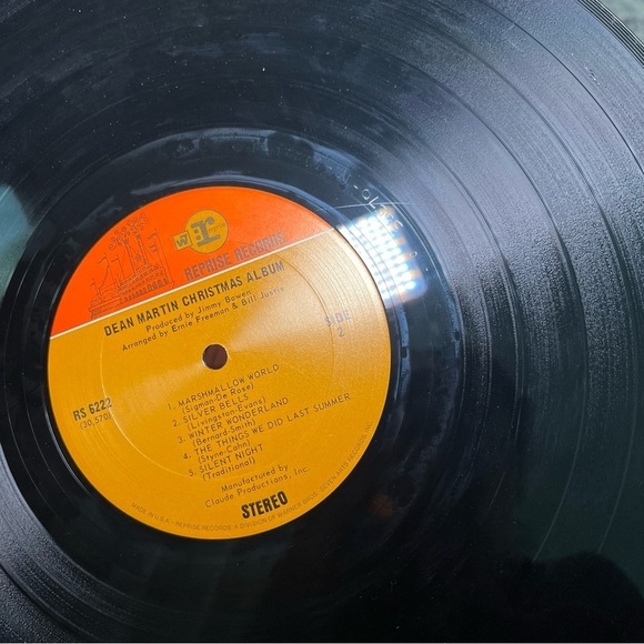 Dean Martin- The Christmas Album- vintage vinyl record from 1966 - Picture 6 of 9
